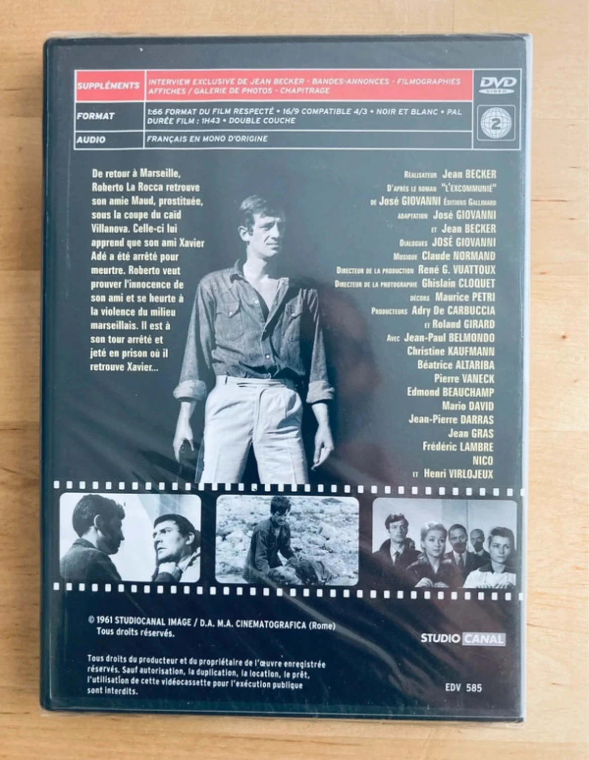 DVD A Man Named Rocca Jean-Paul Belmondo. – photo 2
